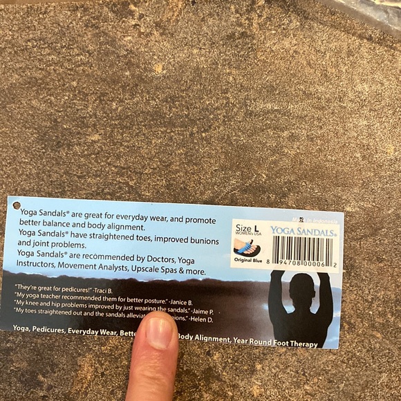 Yoga Sandals size large - Picture 6 of 7